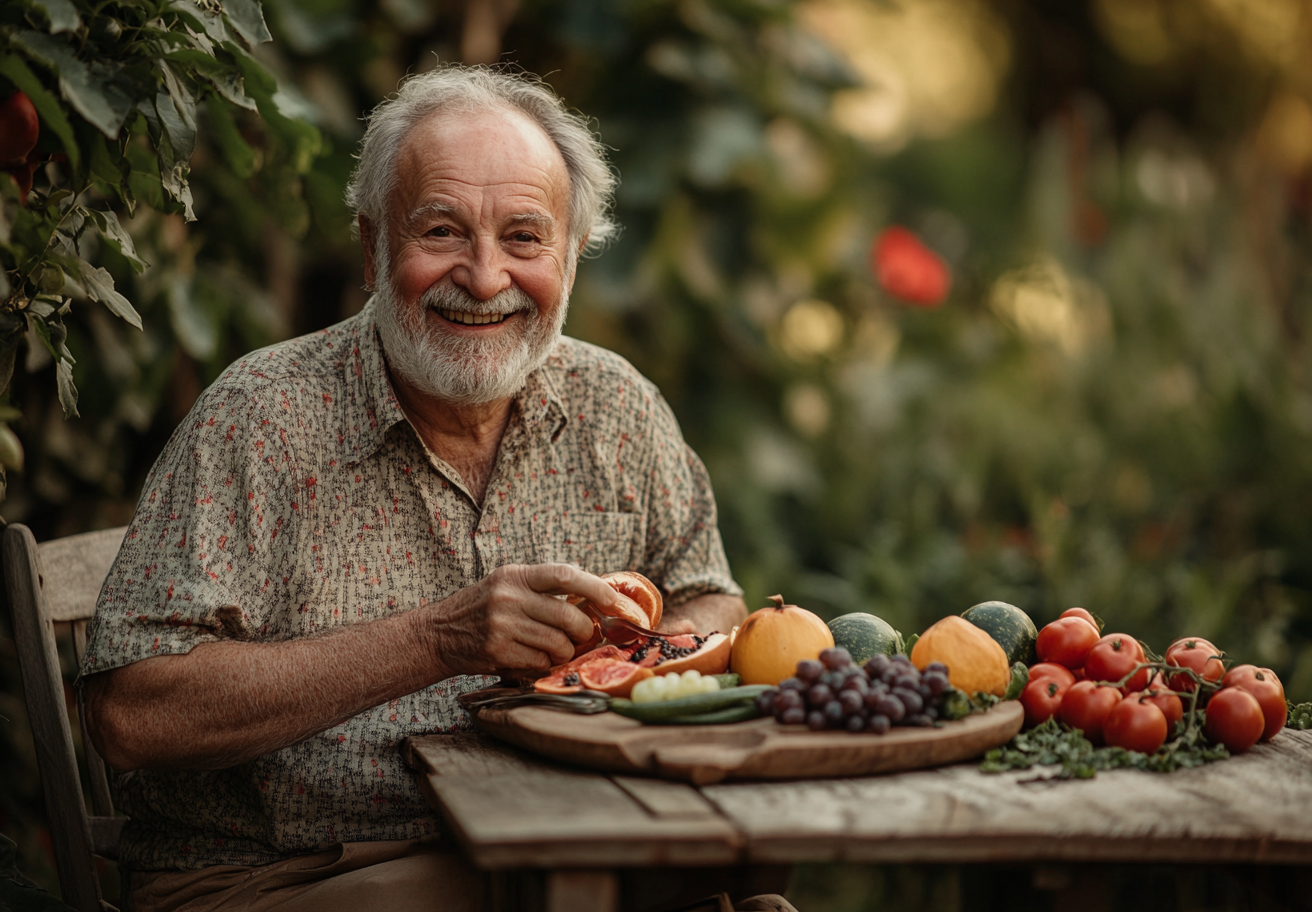 Осінній кошик сезонних продуктів